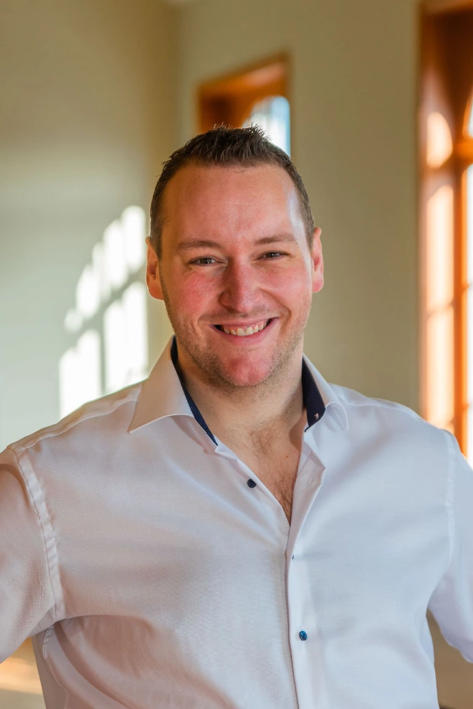 Maxime Liefooghe, zaakvoerder van Quarescom
